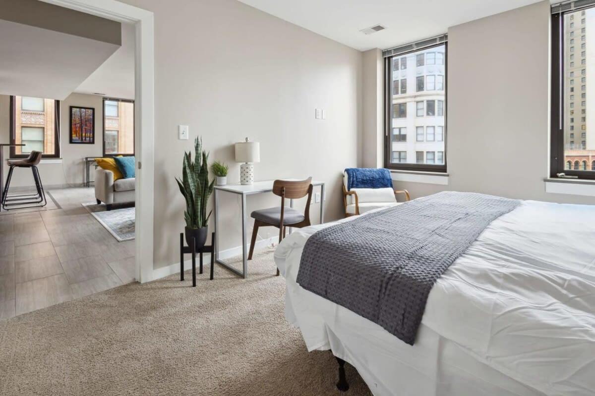 2Br Downtown Luxury Getaway Lejlighed Detroit Eksteriør billede
